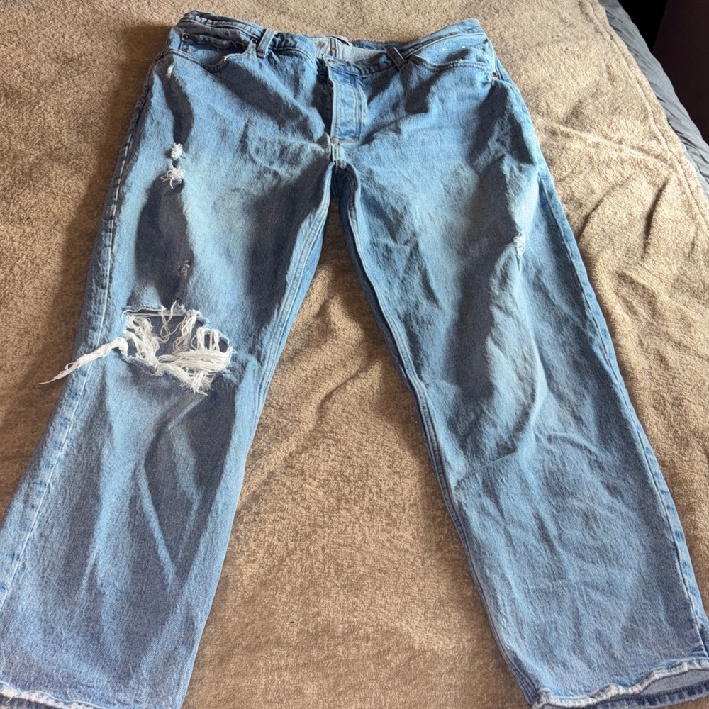 Abercrombie & Fitch dad jeans